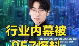 圈内爆料行业内幕,那些不为人知的幕后真相